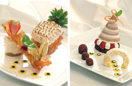 Feast your eyes on two pictures of decadent desserts at Ascots.