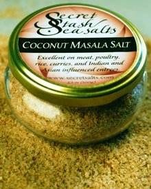 Coconut masala salt at Winter Fancy Food Show.