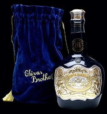 A bottle of Royal Salute by Chivas Brothers, fit for the true royals.