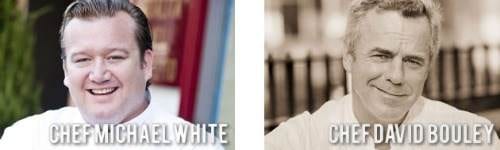 Chef Michael White and Daniel Boulud collaborate for the Ultimate NYC Michelin gourmet weekend.