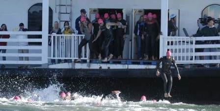 Swim, Bike, Run, Collapse: Escape From Alcatraz Triathlon, San Francisco