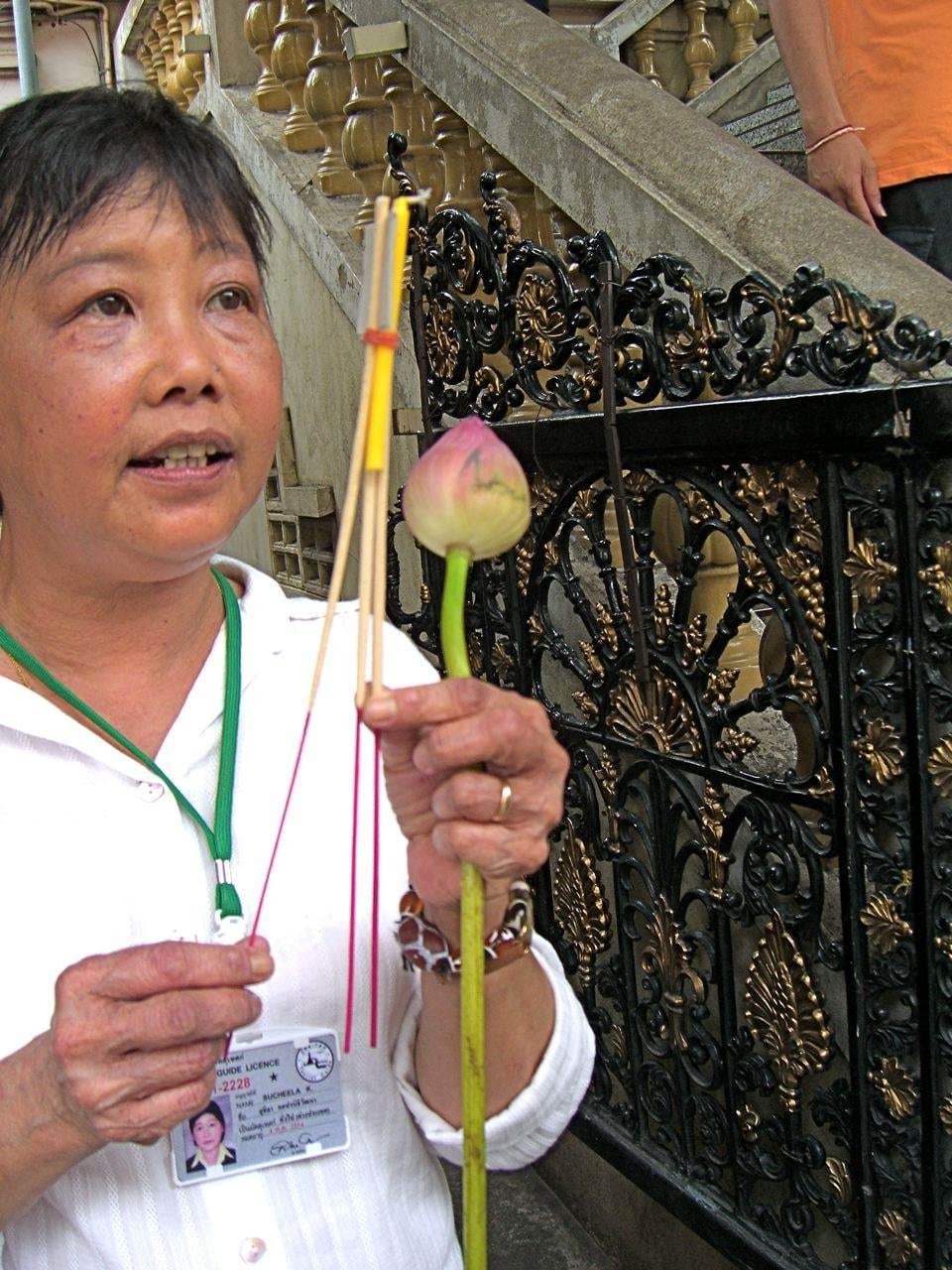 Angela, our on-site in Bangkok