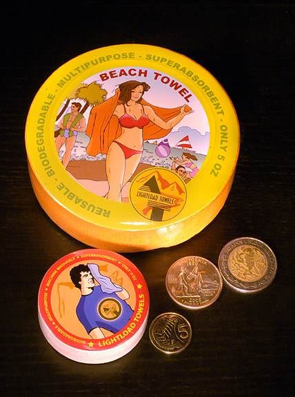 Lighten Your Load :: Lightload Travel Towels