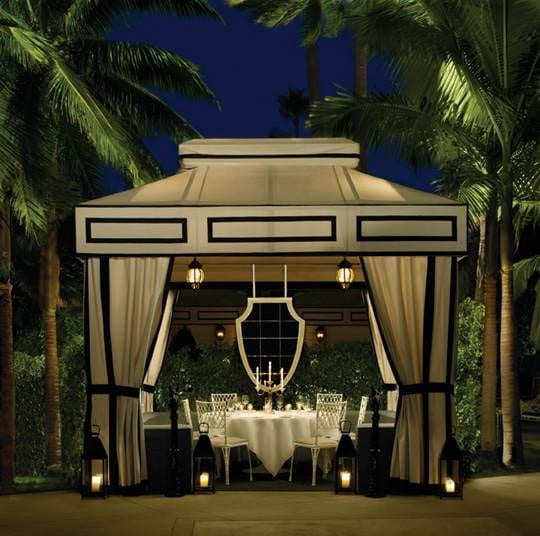 Viceroy Santa Monica Cabana, Pool at Night