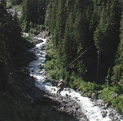 Zipping Along in Alaska :: So Long and So High!