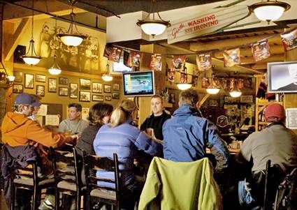 Bargain Bites in the Canadian Rockies :: Elk & Oarsman, Banff, Alberta