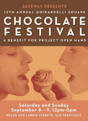 Fun, Fundraiser & Tons of Chocolate :: 12th Annual Ghirardelli Square Chocolate Festival, San Francisco