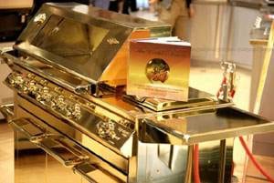 The Gold Plated BBQ :: by Beafeater