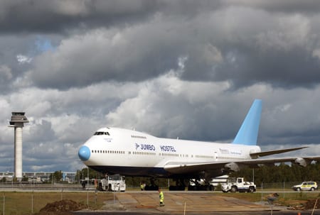 Recycled Boeing 747 Becomes Jumbo Hostel :: Stockholm