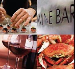 A collage of food and wine pictures to attract thousands at SF Chefs event, Aug. 6-9.