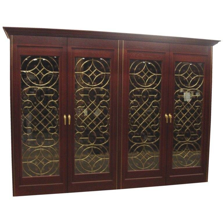 Keywords used: wooden, wine cabinet
Description (modified): A wooden wine cabinet.
