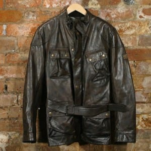 Brad Pitts Jackets by Belstaff