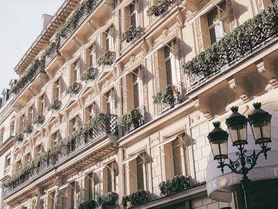 The luxurious hotel located in Vendôme in Paris.
