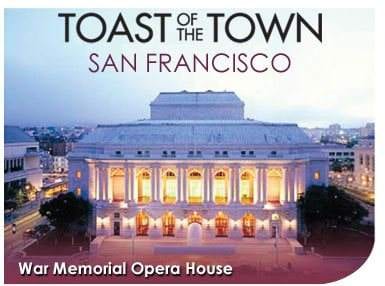 Toast of the town San Francisco.