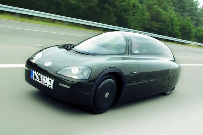#1 With A Bullet in Gas Mileage :: VW’s One-Liter Microcar With 235 MPG