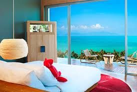 Enter the Thai paradise at W Retreat Koh Samui with a bedroom and ocean view.