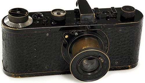 An old Leica O-series camera.