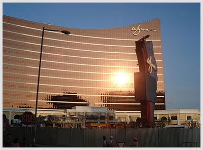 Mobil Hospitality Award for the Wynn, Macau