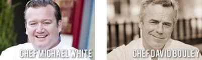 Chef Michael White and Daniel Boulud collaborate for the Ultimate NYC Michelin gourmet weekend.