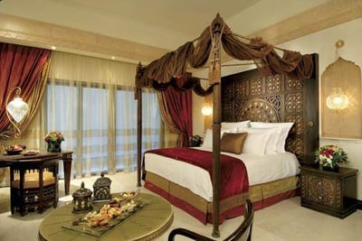 Bed(s) in a lavish Qatari village.