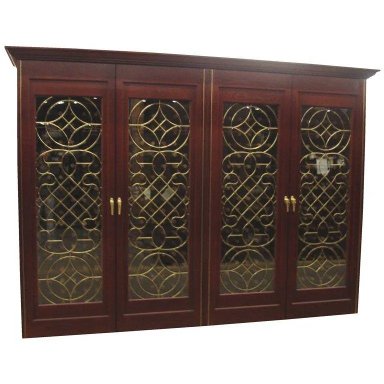 Keywords used: wooden, wine cabinet

Description (modified): A wooden wine cabinet.