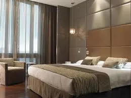 Luxurious beds in a room for person on a business or leisure trip.