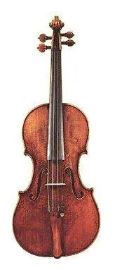 An image of a violin on a white background.