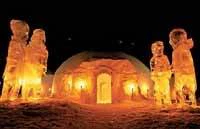 The Iceman Buildeth: Ice Hotel, Zugspitze, Germany