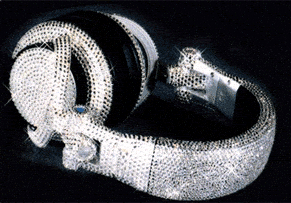 Designer Bling Headphones :: DJ Donna D’Cruz