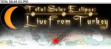 I’m Being Followed By a Moon Shadow: Total Solar Eclipse, Turkey