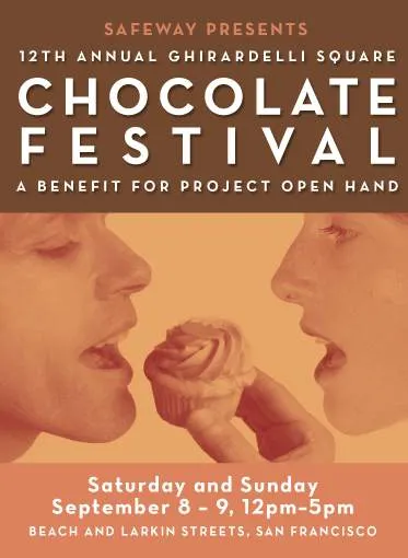 Fun, Fundraiser & Tons of Chocolate :: 12th Annual Ghirardelli Square Chocolate Festival, San Francisco