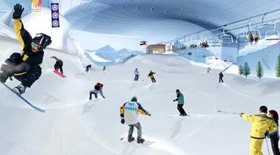 Indoor Skiing In The Desert? You Betcha!: Ski Dubai