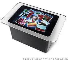 The PC That You Can Put Your Drinks On :: Microsoft’s Tabletop Computer