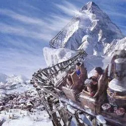 The Height of Thrill Rides: Expedition Everest, Walt Disney World, Lake Buena Vista, FL