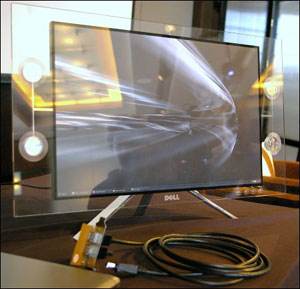 Paper Thin Dell Display Port Monitor is Going into Production