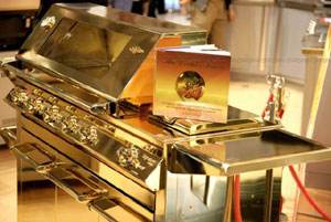 The Gold Plated BBQ :: by Beafeater