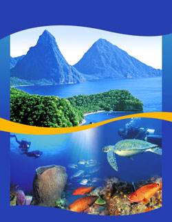 Green Mountains, Blue Water, Luxe Resort: Anse Chastanet, St. Lucia