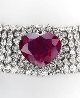 An Eye Catching Enigma in the Form of a Heart-Shaped Bracelet.