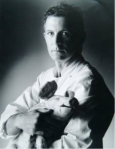 thorton-b-7-w Chef Kevin and his favorite pig.